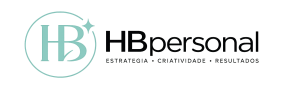 Logo profissional HBpersonal com design elegante